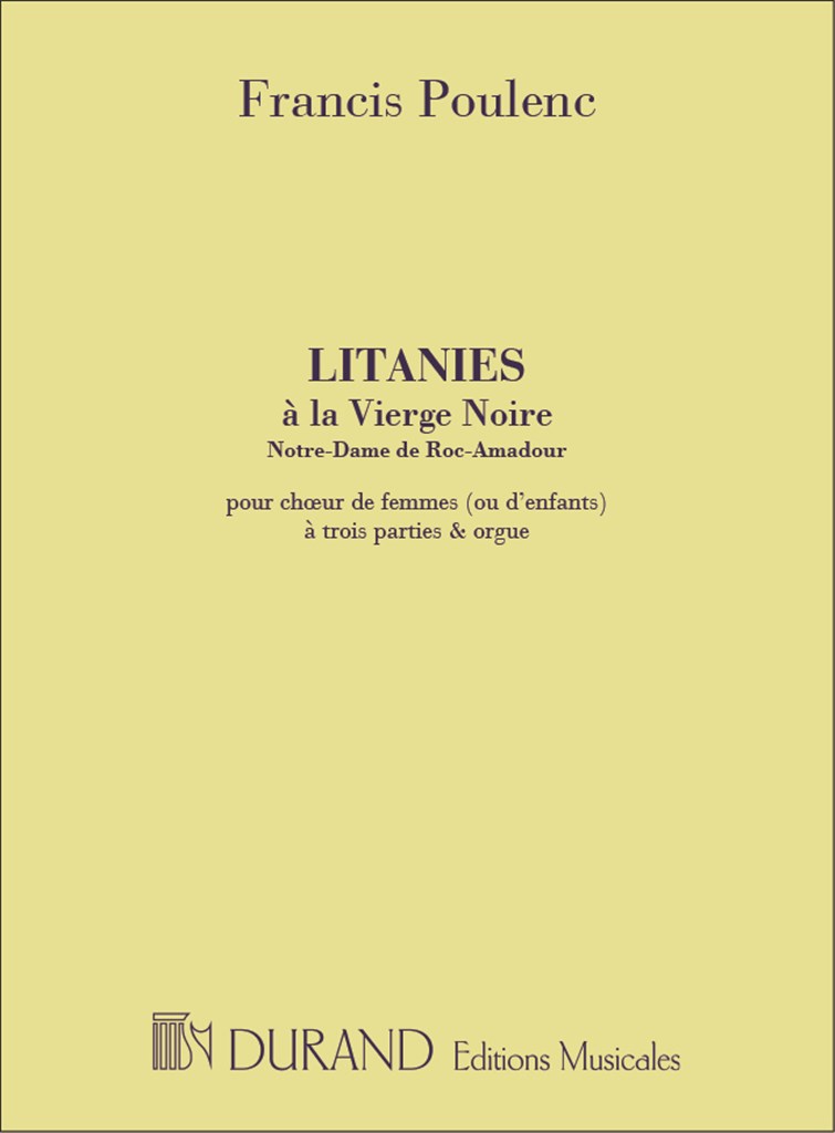 Litanies à La Vierge Noire